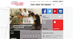 Desktop Screenshot of lajoyaisd.com